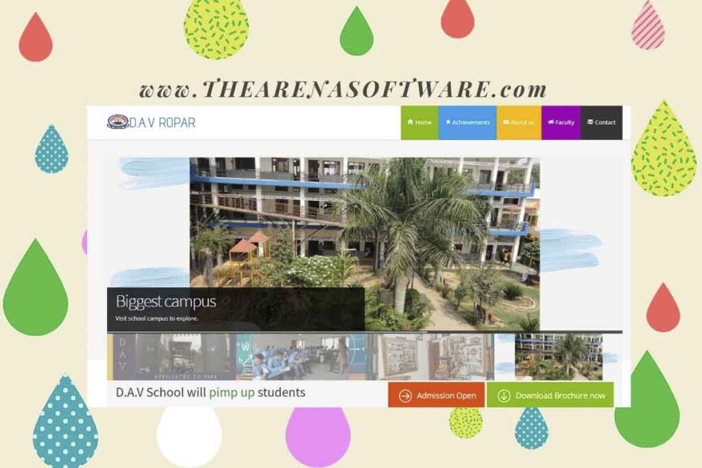Colours Rock Website Development By Arena Software